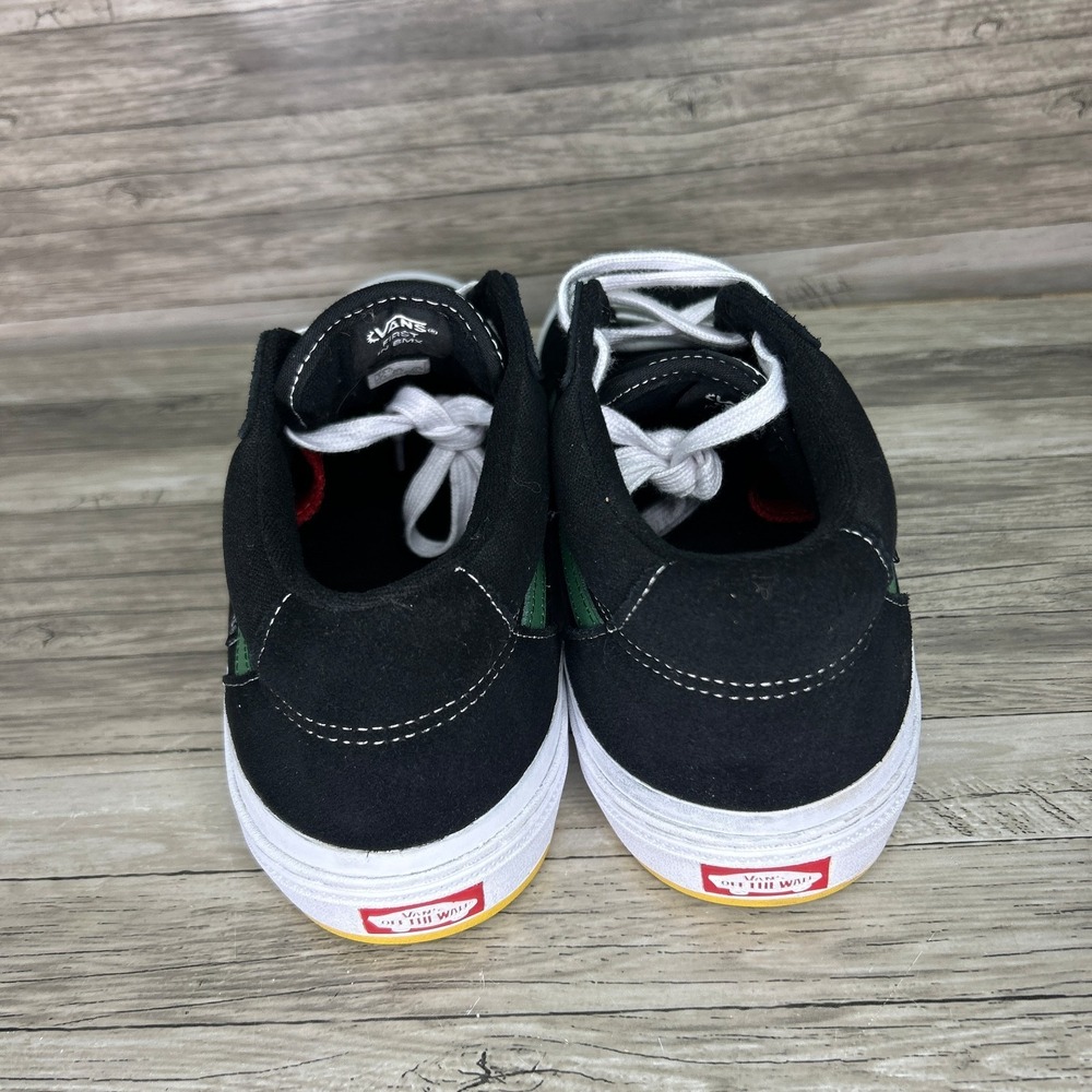 Vans Bmx Style 114 Sneakers Black Green Mens Shoes Size 13 Skate Old Skool - Picture 4 of 7